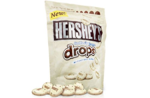 Hershey’s Cookies ‘n’ Cream Drops Resealable Pouch, 8 Oz, 4 Count logo