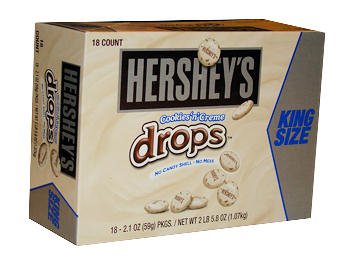 Hershey’s Cookies N Creme Drops – King Size logo