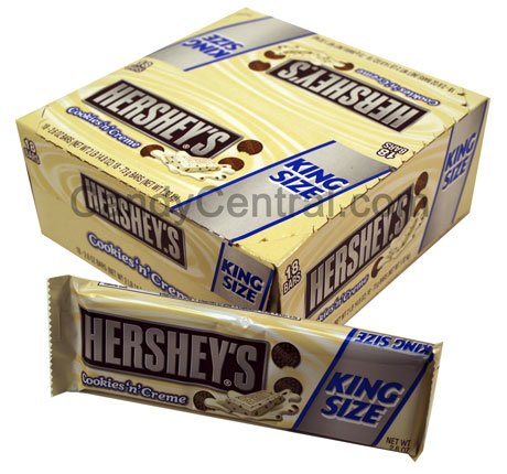 Hershey’s Cookies ‘n’ Creme King Size (18 Ct) logo