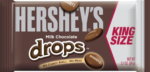 Hershey’s Drops, Milk Chocolate, 2.1 ounce Packages (Pack of 18) logo