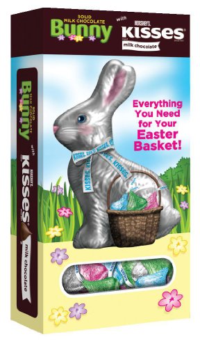 Hershey’s Easter Bunny, Solid Milk Chocolate With Milk Chocolate Kisses, 6 Ounce logo