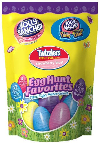 Hershey’s Easter Candy Filled Eggs Assortment (jolly Rancher Hard Candy, Jolly Rancher Fruit Chews & Twizzlers Pull ‘n’ Peel Strawberry Creme), 4.8 ounce Bags (Pack of 3) logo