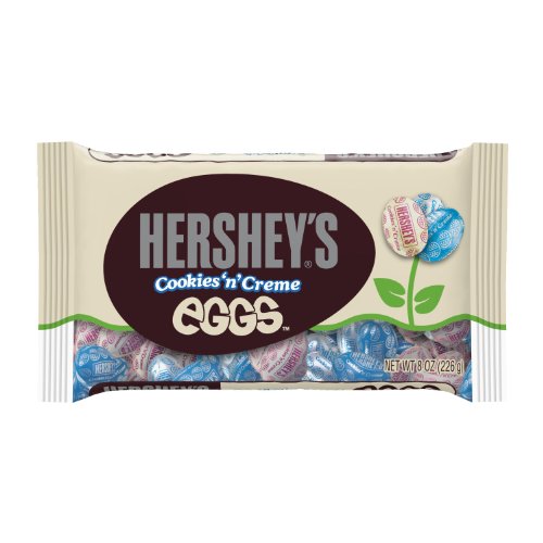 Hershey’s Easter Eggs Cookies ‘n’ Creme, 8 ounce Packages (Pack of 6) logo