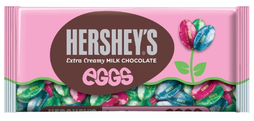 Hershey’s Easter Eggs Extra Creamy Milk Chocolate, 10 ounce Packages (Pack of 4) logo