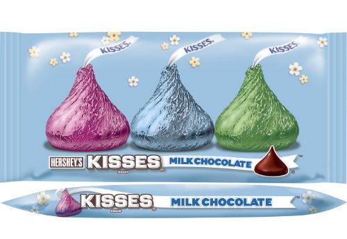 Hershey’s Easter Kisses, Milk Chocolate, 11 ounce Packages (Pack of 4) logo