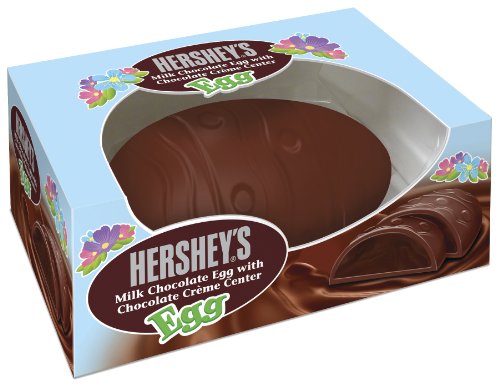 Hershey’s Easter Milk Chocolate With Chocolate Cr?me Center Egg, 6 ounce Packages (Pack of 4) logo