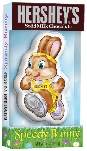 Hershey’s Easter Solid Milk Chocolate Bunny, Speedy, 5 ounce Packages (Pack of 4) logo