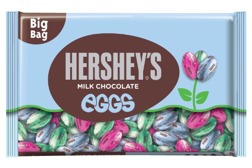 Hershey’s Easter Solid Milk Chocolate Eggs, 18 ounce Bags (Pack of 3) logo