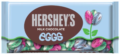 Hershey’s Easter Solid Milk Chocolate Eggs, 8 ounce Bags (Pack of 6) logo