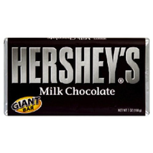 Hersheys Giant Milk Chocolate Bar, 7 ounce (Pack of 6) logo