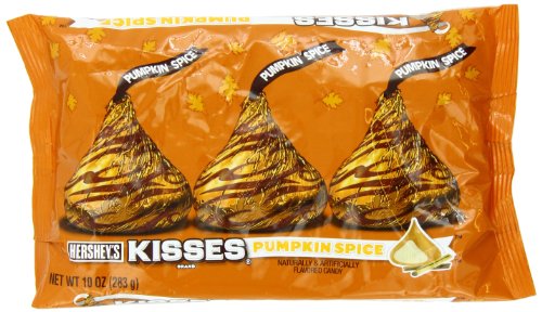 Hershey’s Halloween Kisses, Pumpkin Spice, 10 ounce (Pack of 4) logo