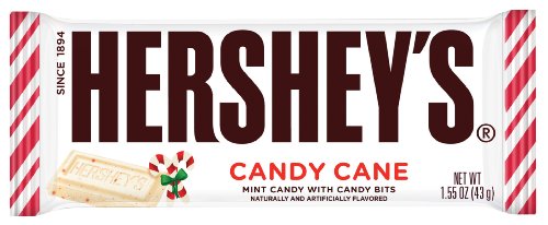 Hershey’s Holiday White Chocolate Candy Cane Bar (Pack of 6) logo