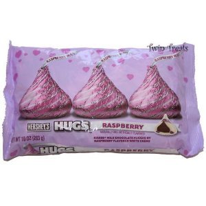 Hershey’s Hugs Raspberry, 10 Oz. Bag logo