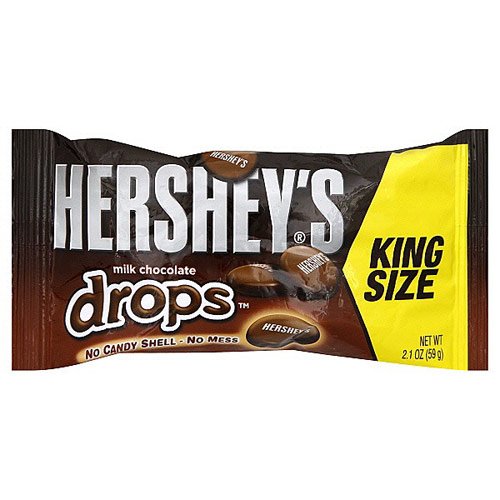 Hershey’s M/c Drops King Size logo