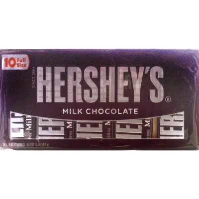 Hershey’s Milk Chocolate Candy Bars, 10 Pack logo