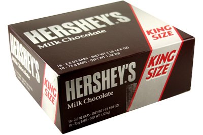 Hershey’s Milk Chocolate King Size 18 Bars logo