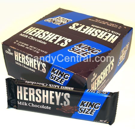 Hershey’s Milk Chocolate King Size (18 Ct) logo