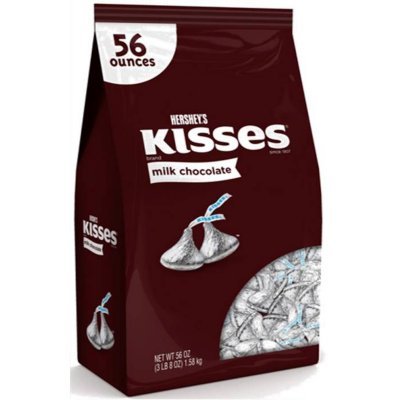 Hershey’s Milk Chocolate Kisses – 56 Oz Bag (3 Pack) logo