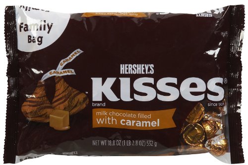 Hershey’s Milk Chocolate Kisses Filled W/caramel-18.8 Oz logo