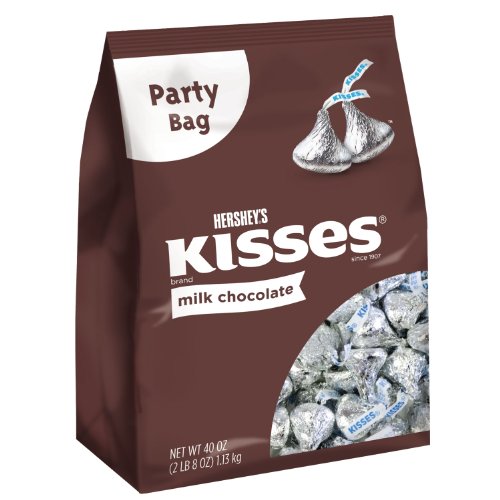 Hershey’s Milk Chocolate Kisses Party Bag, 40 Oz logo