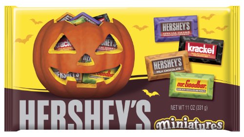 Hershey’s Miniatures Assortment (hershey’s, Mr. Goodbar, Krackel and Hershey’s ), 11 ounce Bags (Pack of 6) logo