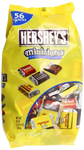 Hershey’s Miniatures Chocolate Bars, 56 Ounce logo