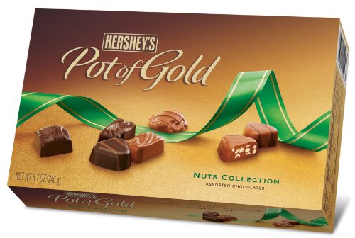 Hershey’s Pot Of Gold Assorted Chocolate Nuts Collection, 8.7 ounce Boxes (Pack of 2) logo