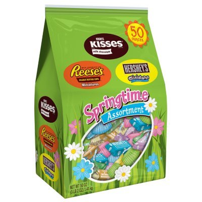 Hersheys Reeses Easter Holiday Chocolate 50 Ounce Gift Bag logo