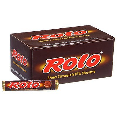 Hershey’s Rolo Caramels In Milk Chocolate. 36pk logo