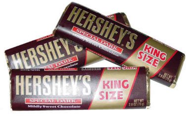 Hershey’s Special Dark – Original, King Size, 2.6 Oz, 18 Count logo