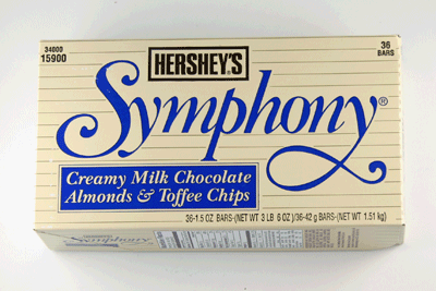 Hershey’s Symphony Almond & Toffee 36 Bars logo