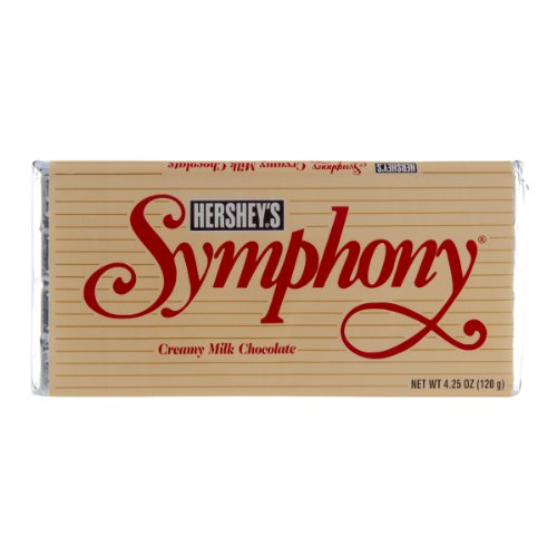 Hershey’s Symphony Creamy Milk Chocolate Bar, 4.25 Oz (Pack of 12) logo