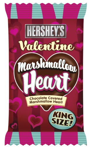 Hershey’s Valentine’s Chocolate Covered Marshmallow Heart, 2.2 ounce Packages (Pack of 12) logo