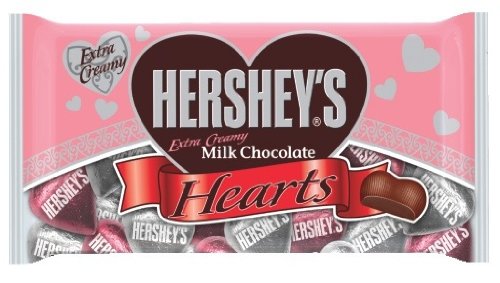 Hershey’s Valentine’s Extra Creamy Milk Chocolate Hearts, 10 Ounce logo