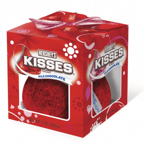 Hershey’s Valentine’s Milk Chocolate Giant Kiss, 7 ounce Packages (Pack of 4) logo