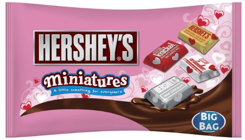 Hershey’s Valentine’s Miniatures (hershey’s, Mr. Goodbar & Krackel), 18.5 ounce Packages (Pack of 3) logo