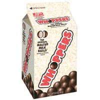 Hersheys Whoppers Mini Carton Original Malted Milk Balls Candy – 3.5 Oz, 15 / Pack logo