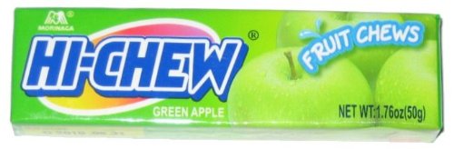 Hi Chew Green Apple Chewy Candy By Morinaga logo