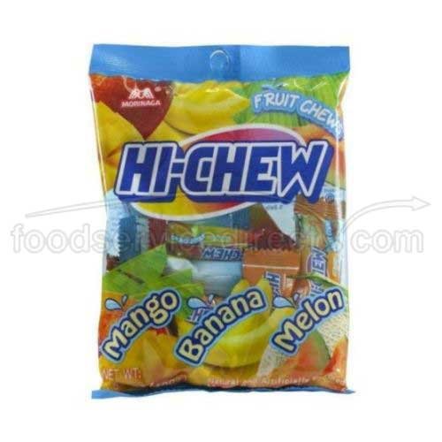 Hi Chew Tropical Mix Candy logo