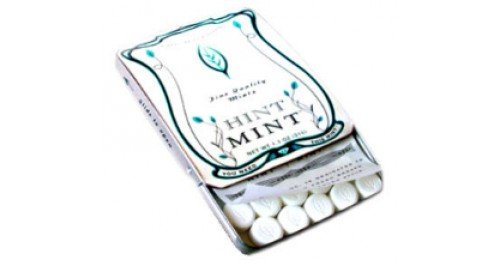 Hint Mint Gelatin Free Kosher Mints – Peppermint Mini (30mints) logo