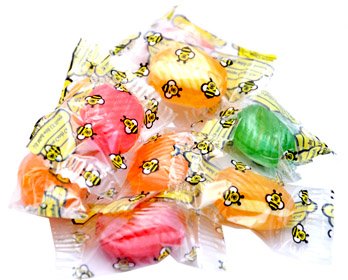 Honey Queen Bees, Assorted, Filled Hard Candy logo