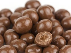 Hoosier Hill Farm Gourmet Milk Chocolate Covered Espresso Beans 1 Lb logo