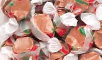 Hot Chocolate Gourmet Salt Water Taffy 5 Pound Bag (bulk) logo