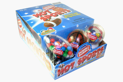 Hot Sport Gumball Dispenser 12 Pack logo