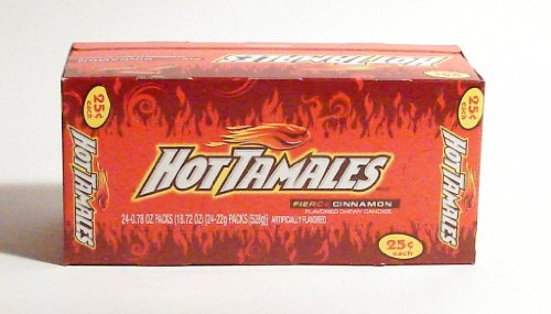 Hot Tamales-24ct-individual Mini Boxes Hot Cinnamon Flavor logo