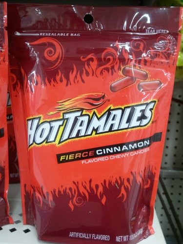 Hot Tamales, Fierce Cinnamon, 10oz Bag (Pack of 3) logo