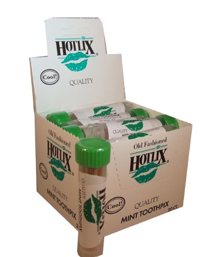 Hotlix Old Fashioned Quality Mint Toothpix (Pack of 20) logo