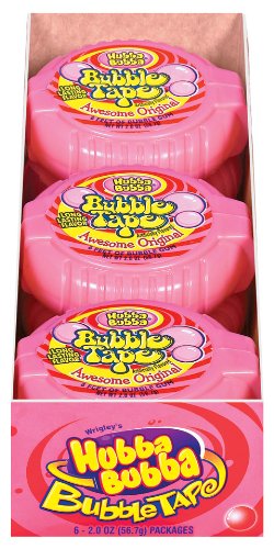 Hubba Bubba Bubble Gum Original Bubble Gum, 2 Ounce (Pack of 12) logo