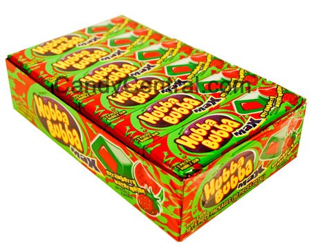 Hubba Bubba Max Strawberry Watermelon (18 Ct) logo