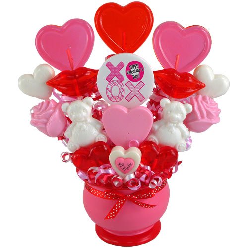 Hugs & Kisses Lollipop Bouquet logo